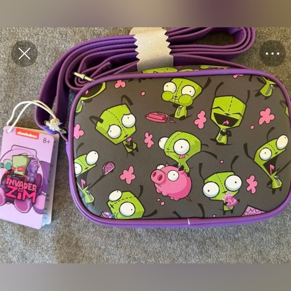 Loungefly Invader Zim Crossbody Bag